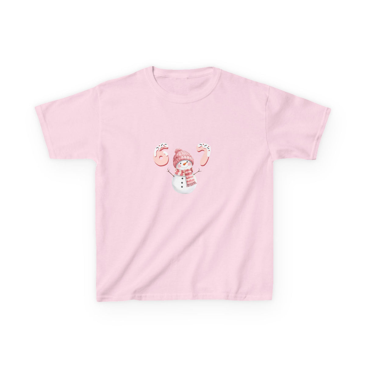 Snowman 6-7 - Youth/Kids Heavy Cotton Tee