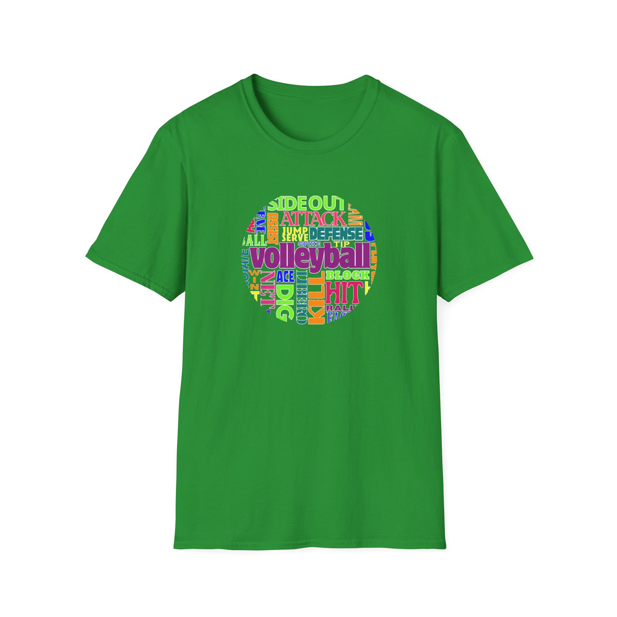 Volleyball Side out - Unisex Softstyle T-Shirt