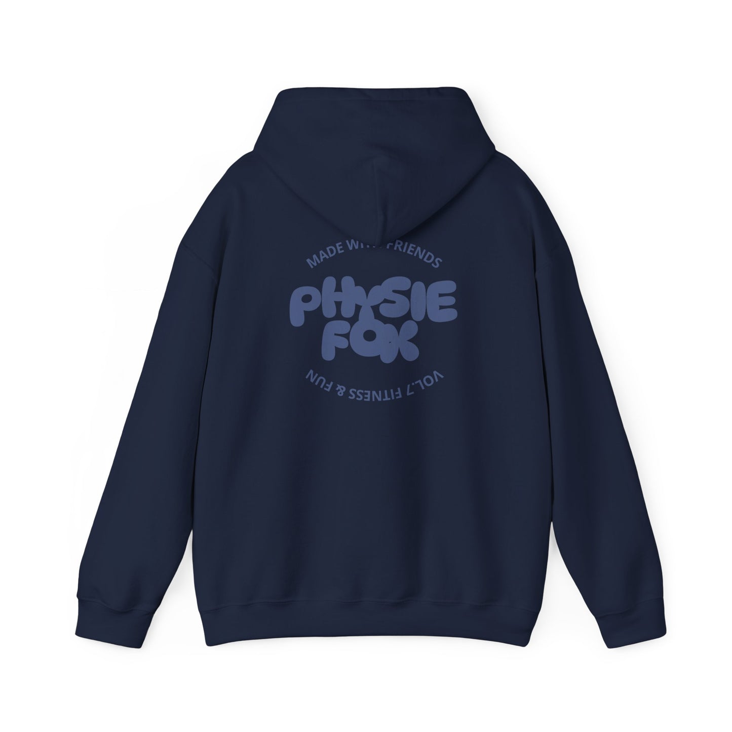 Physie Fox (printed on back) - Unisex Heavy Blend™ Hooded Sweatshirt