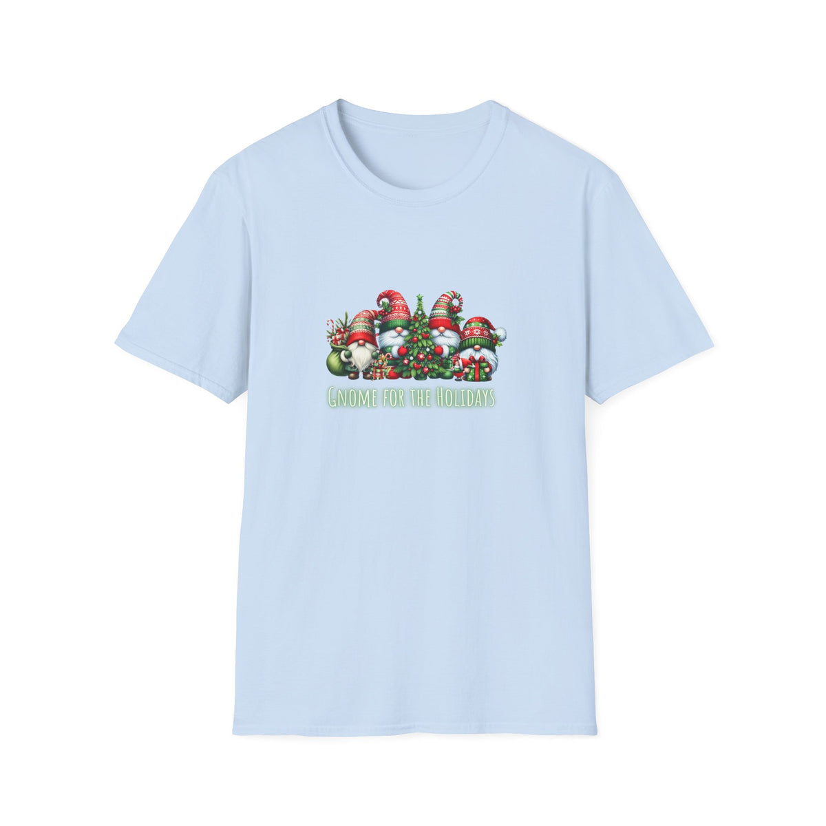 Gnome for the holidays - Unisex Softstyle T-Shirt