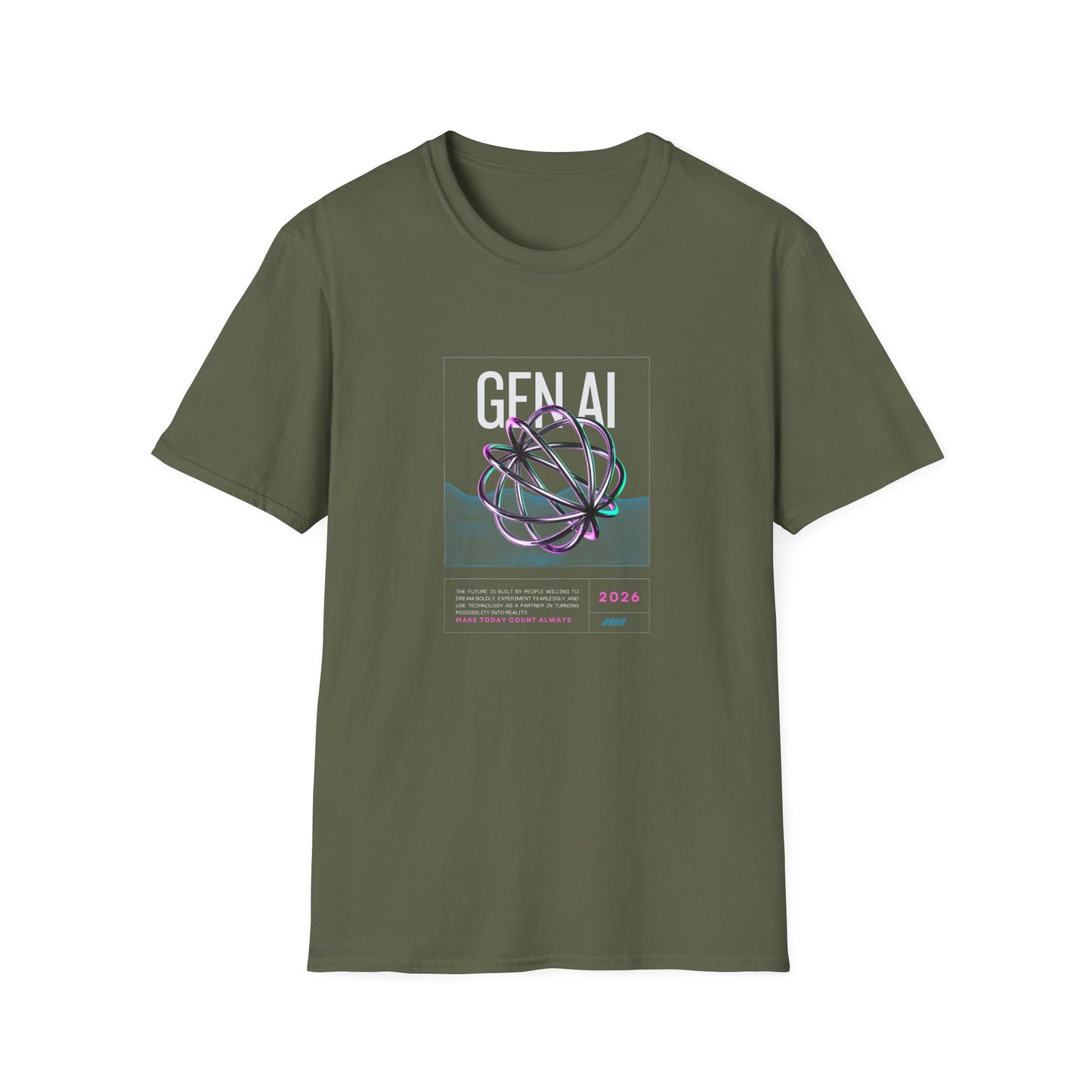 GenAI 2026 - Unisex Softstyle T-Shirt