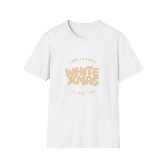 White Xmas - Unisex Softstyle T-Shirt