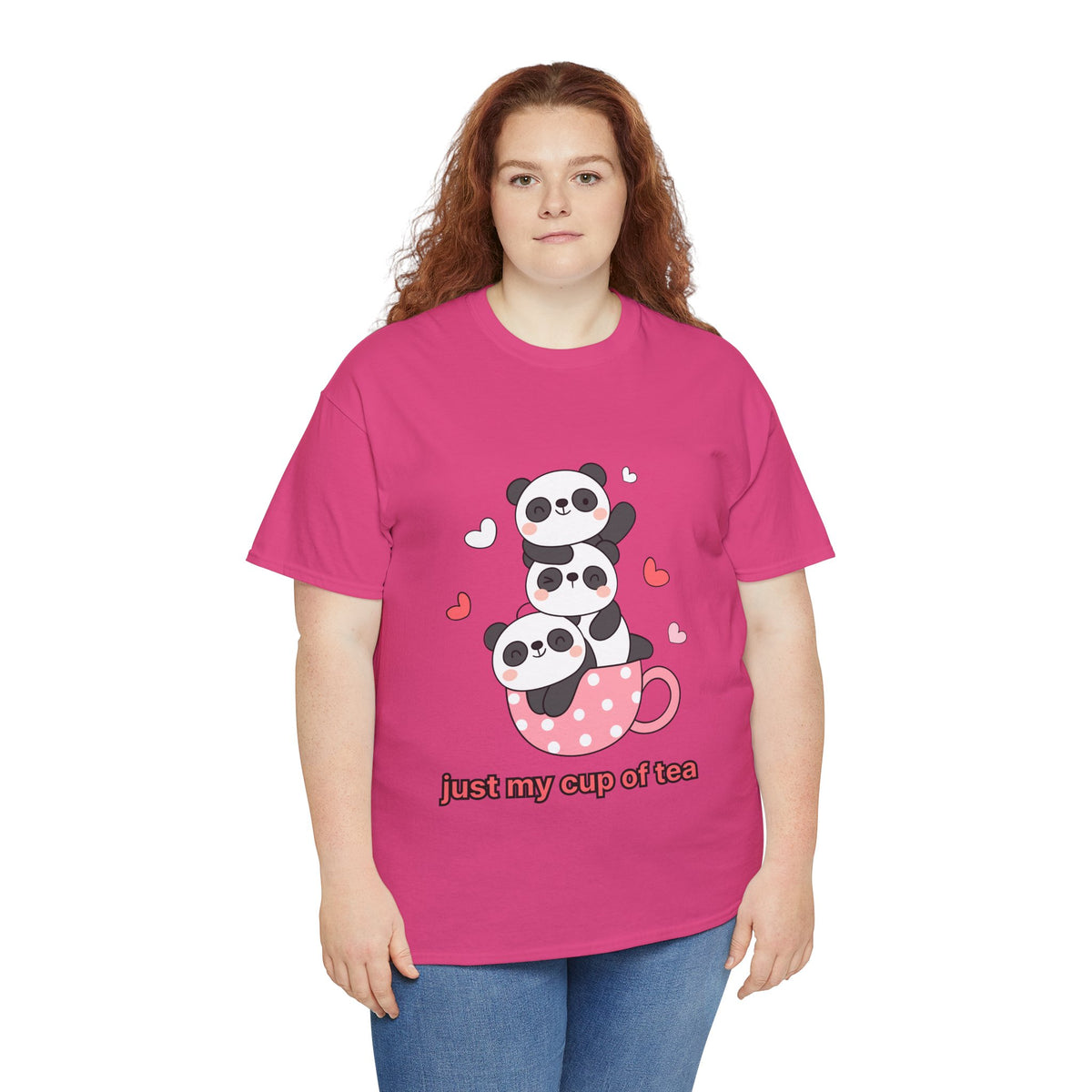 Just my cup of tea - Unisex Heavy Cotton Tee