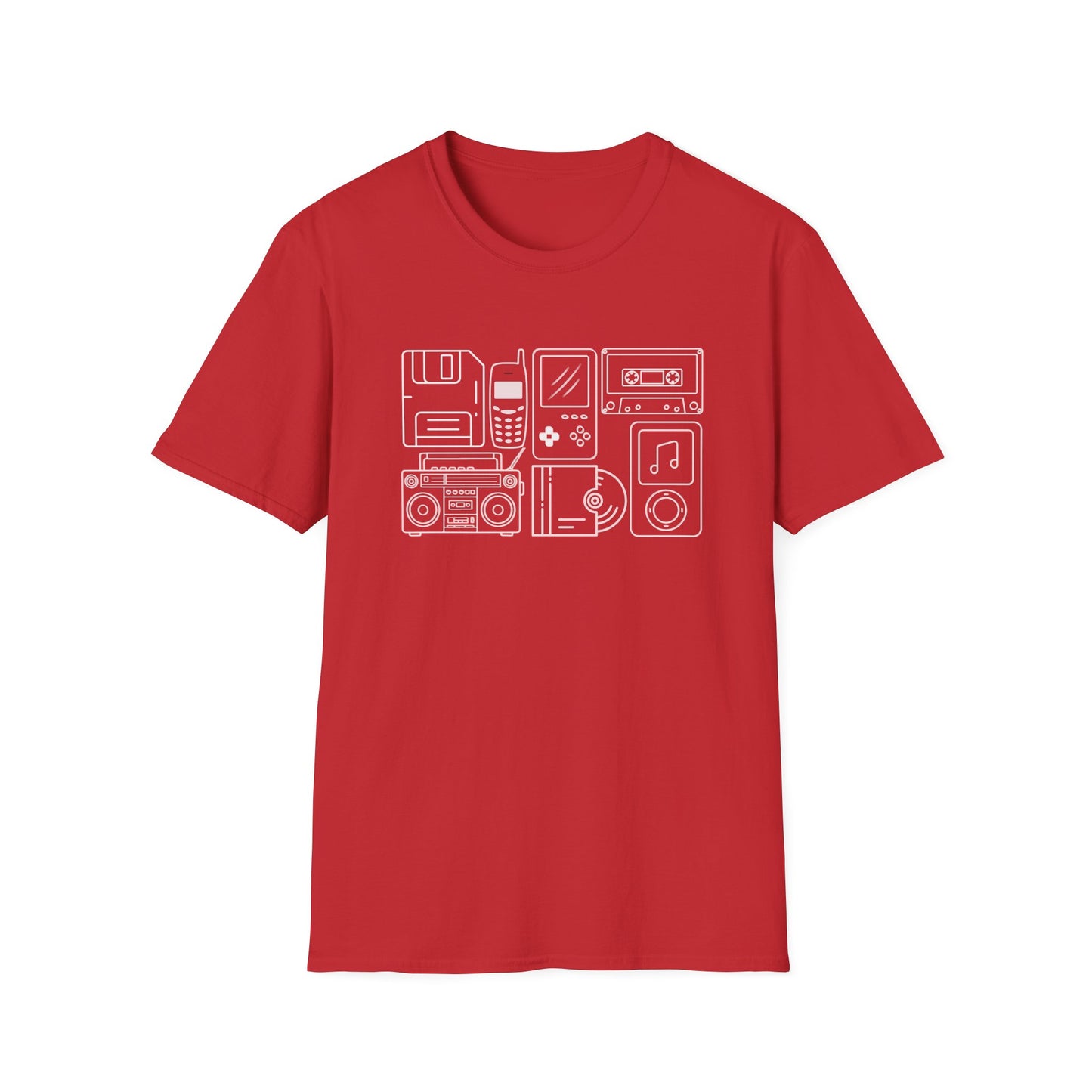 Retro Tech Gear - Unisex Softstyle T-Shirt