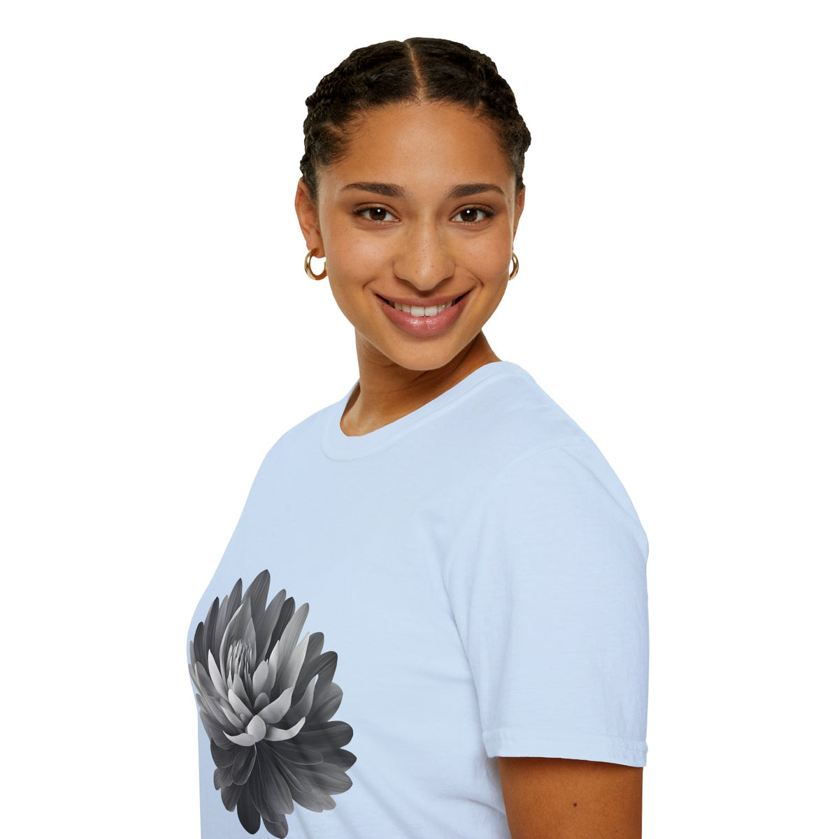 Flower - Statement Graphic - Unisex Softstyle T-Shirt