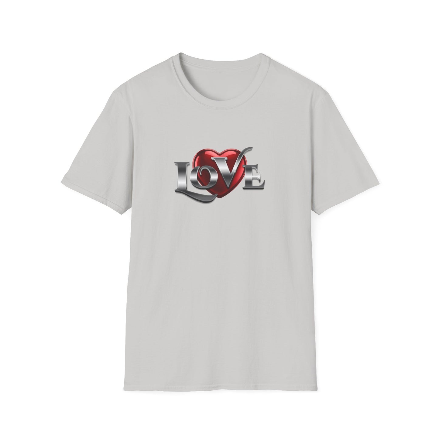 Silver Love - Unisex Softstyle T-Shirt
