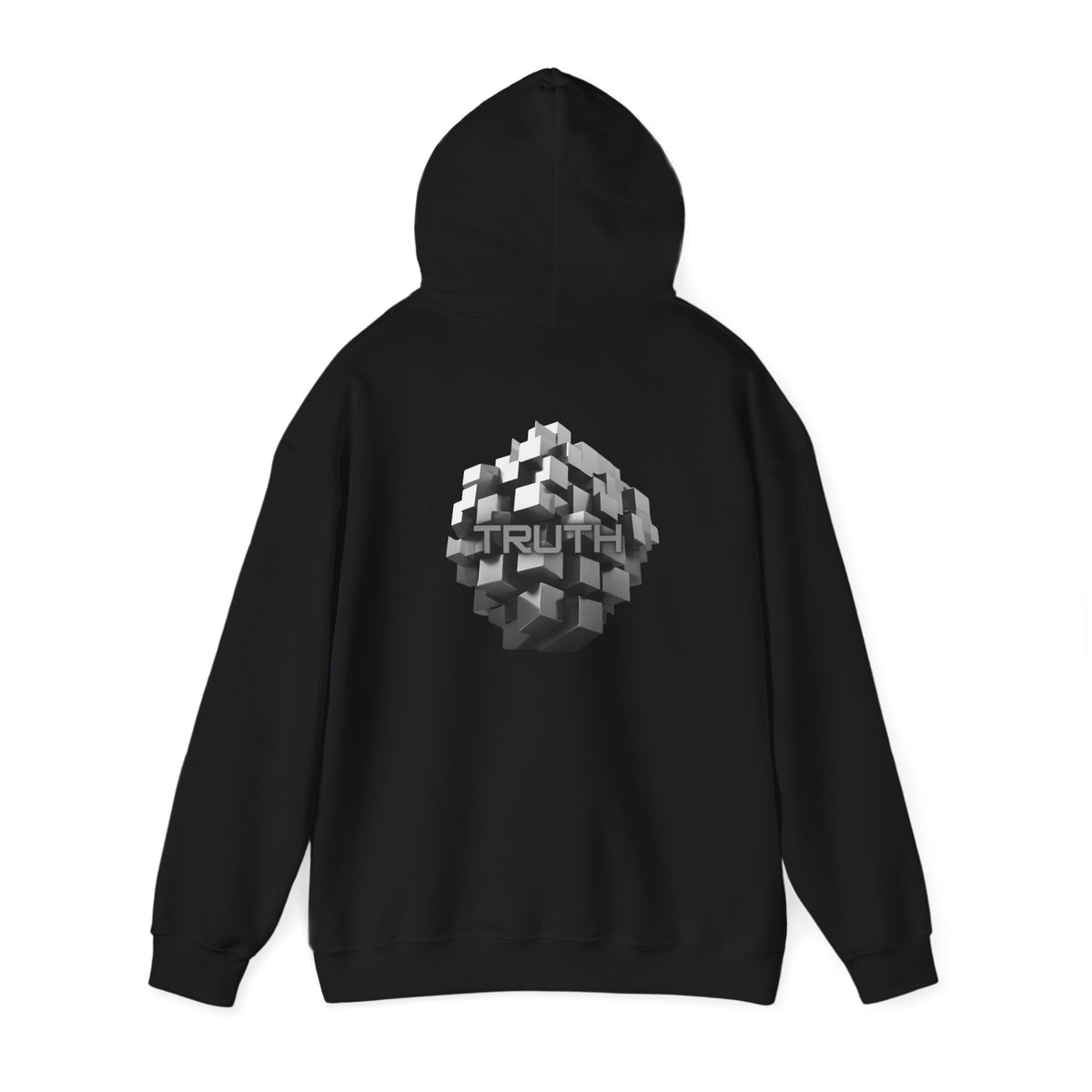 Truth (printed on back) - Statement Graphic - Unisex Heavy Blend™ Hooded Sweatshirt