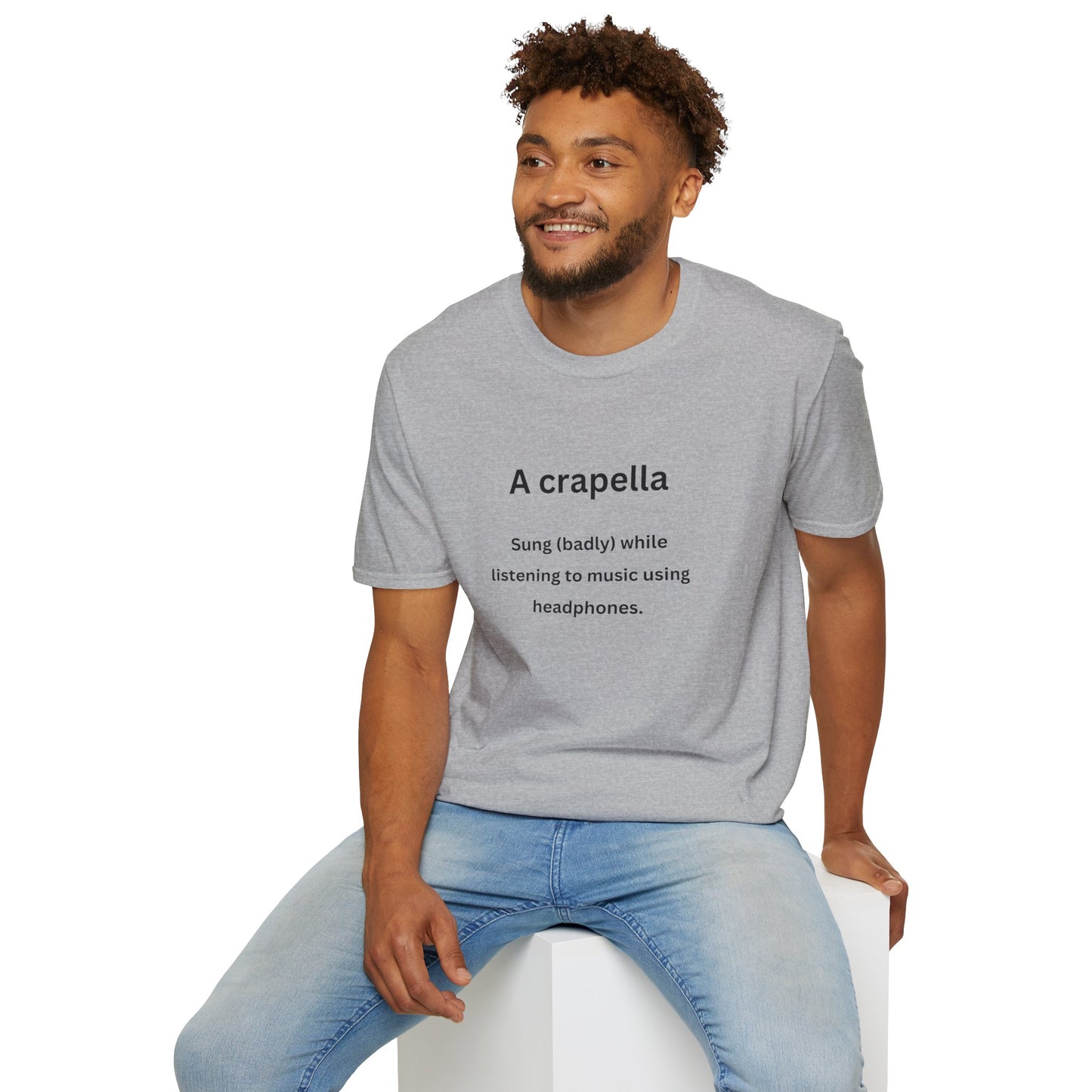 A Crapella - Urban Words - Unisex Softstyle T-Shirt