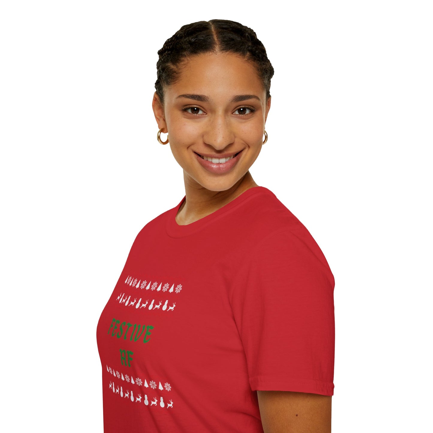 Festive AF - Unisex Softstyle T-Shirt