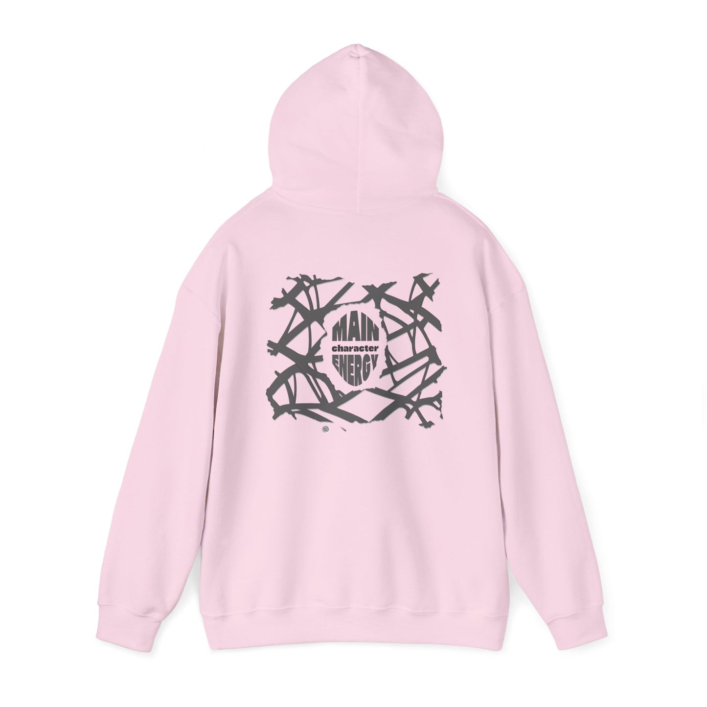 Main Character Energy (printed on back) - Modern Vibes - Unisex Heavy Blend™ Hooded Sweatshirt
