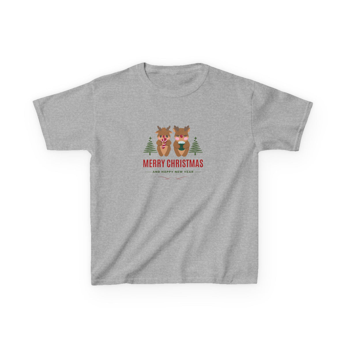 Reindeer Christmas - Youth / Kids Heavy Cotton™ Tee