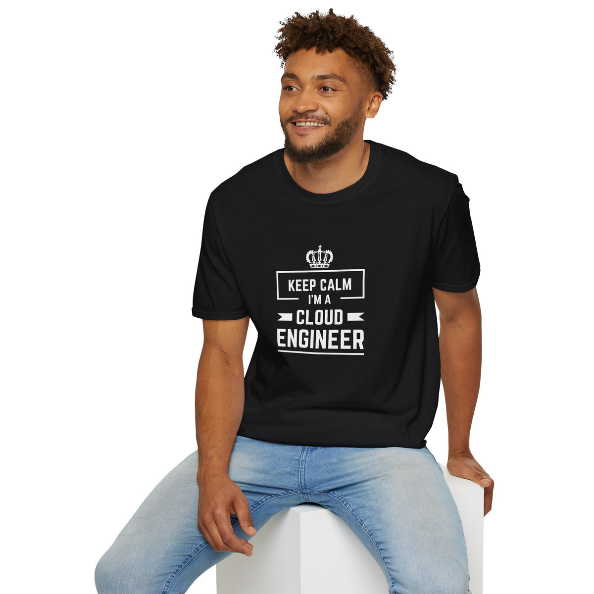 Keep Calm I'm a Cloud Engineer - Unisex Softstyle T-Shirt