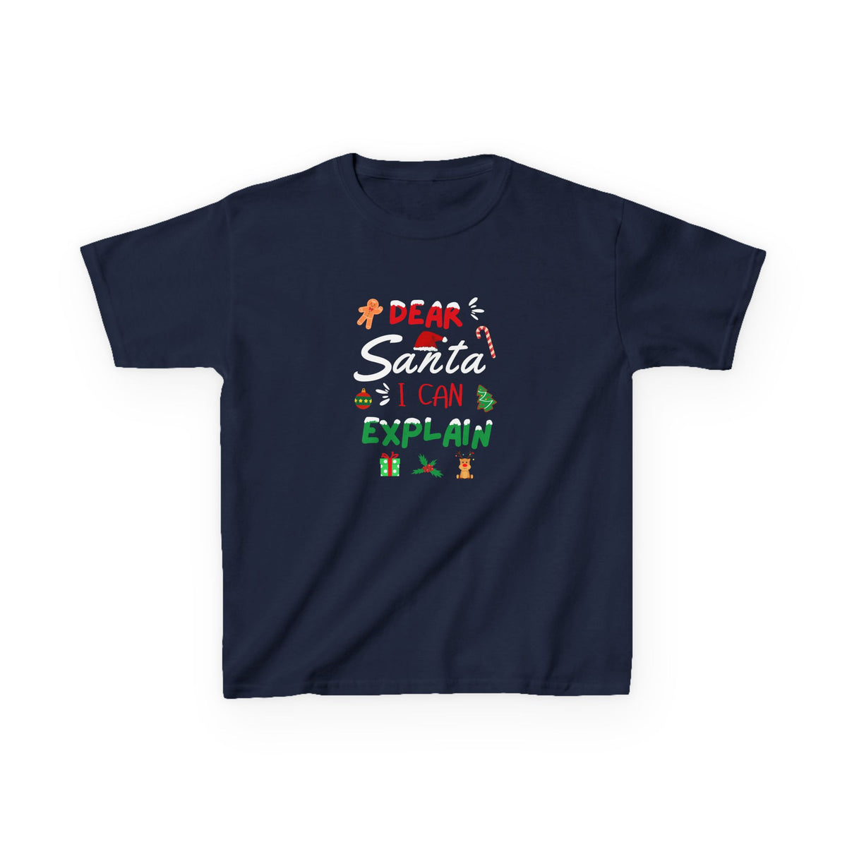 Dear Santa, I can explain - Youth/Kids Heavy Cotton Tee