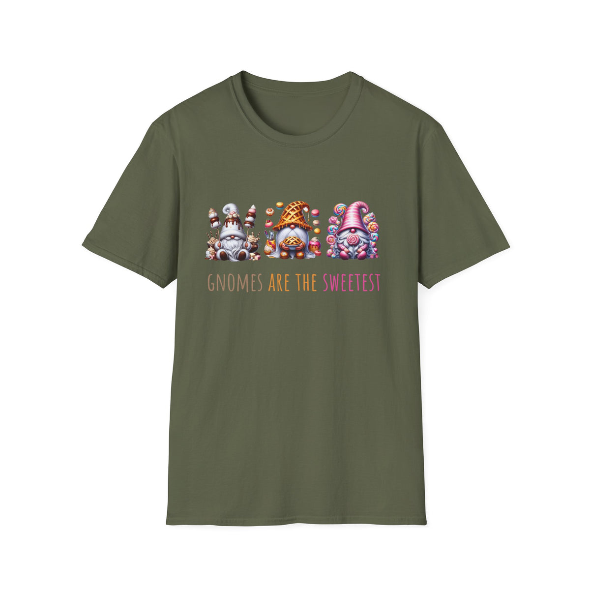 Gnomes are the Sweetest - Unisex Softstyle T-Shirt