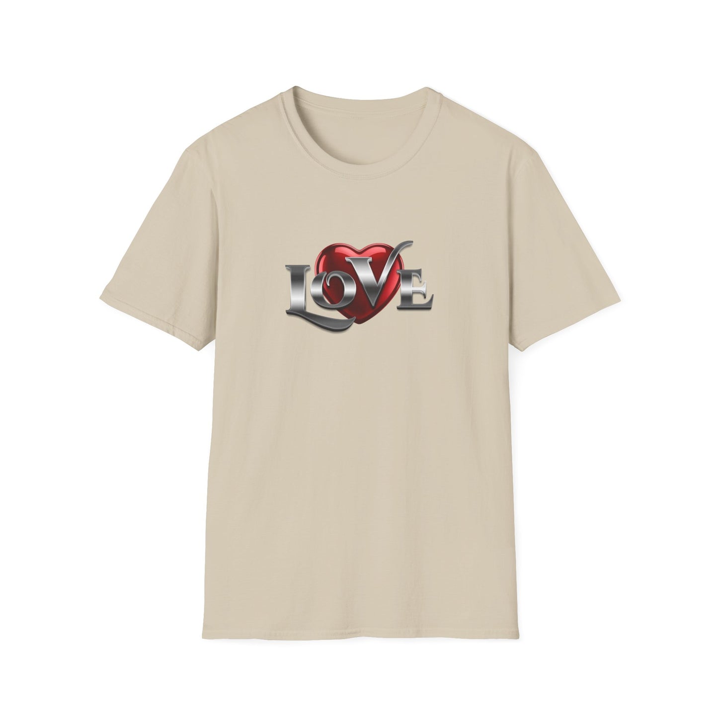 Silver Love - Unisex Softstyle T-Shirt