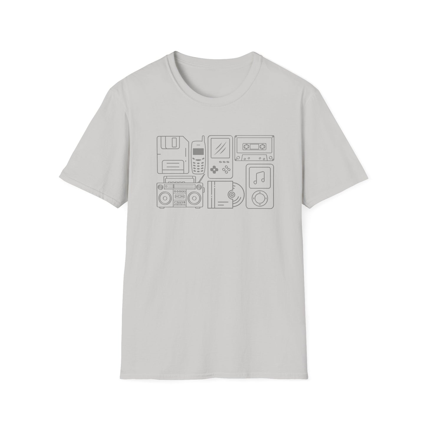 Retro Tech Gear - Unisex Softstyle T-Shirt
