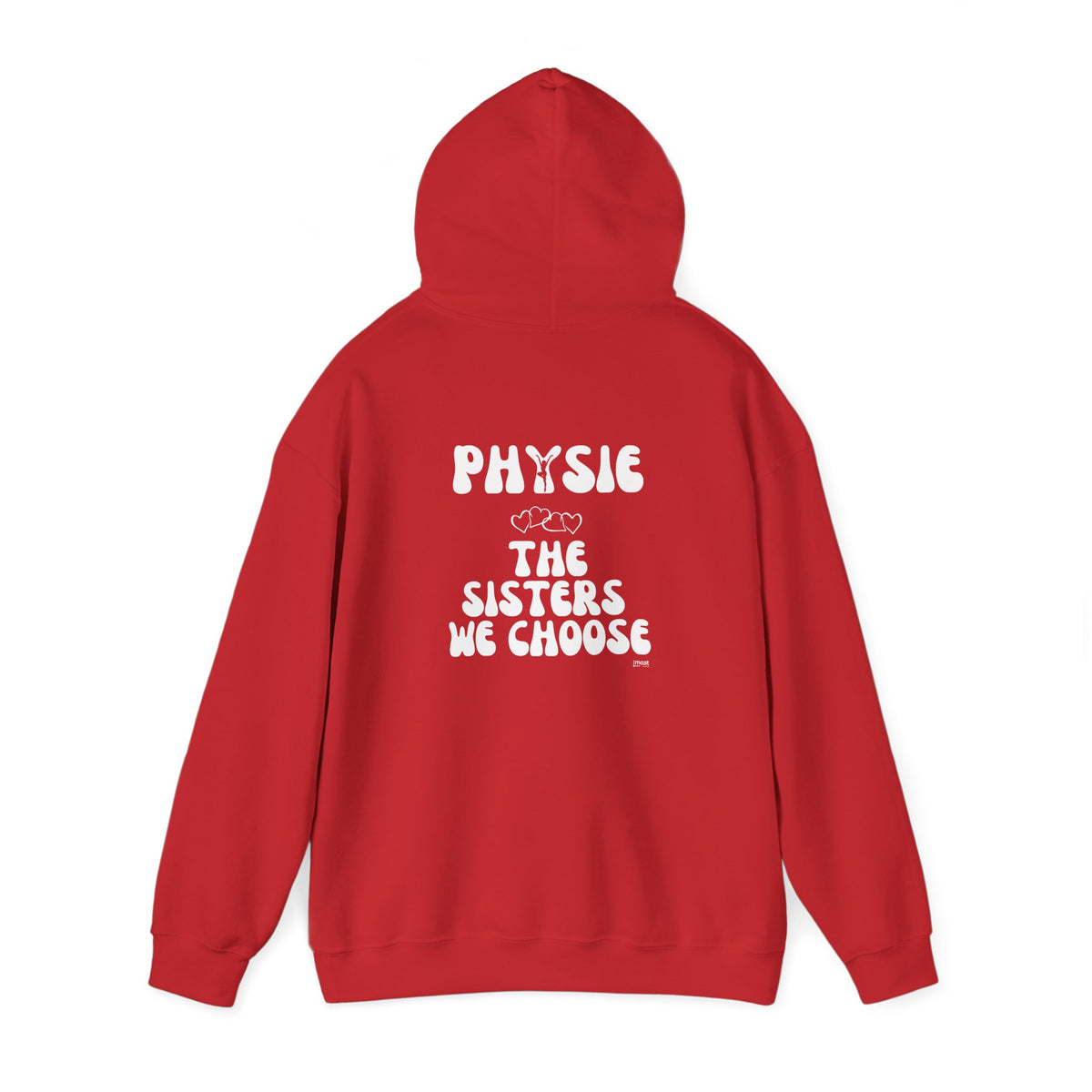Physie - the sisters we choose (printed on back) - Unisex Heavy Blend™ Hooded Sweatshirt