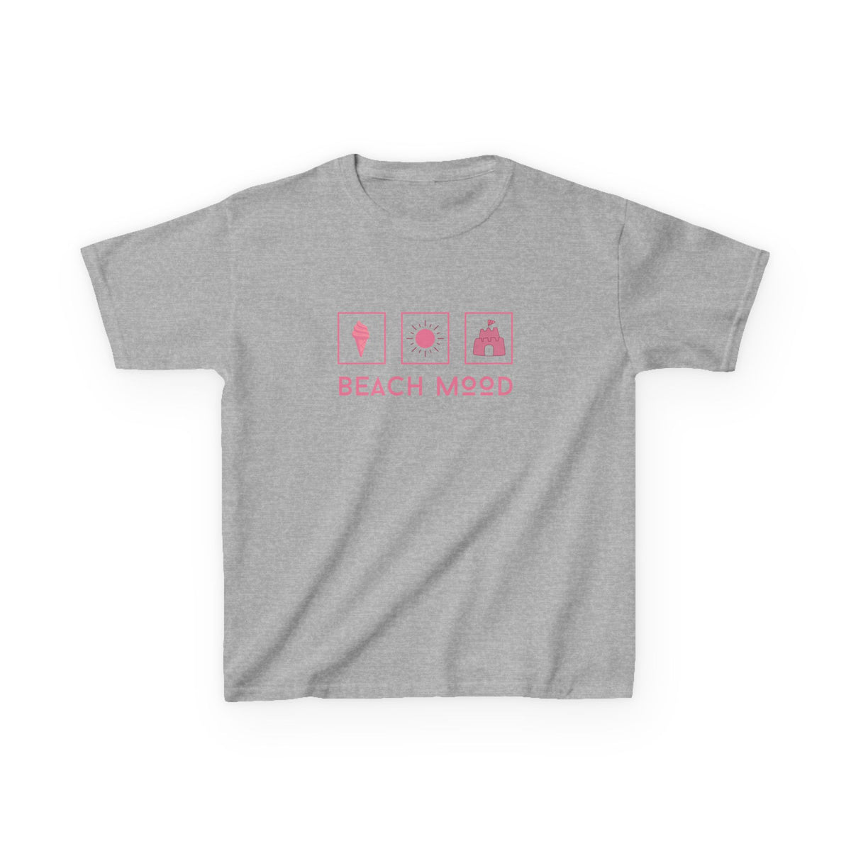 Beach Moods (pink) - Youth / Kids Heavy Cotton™ Tee
