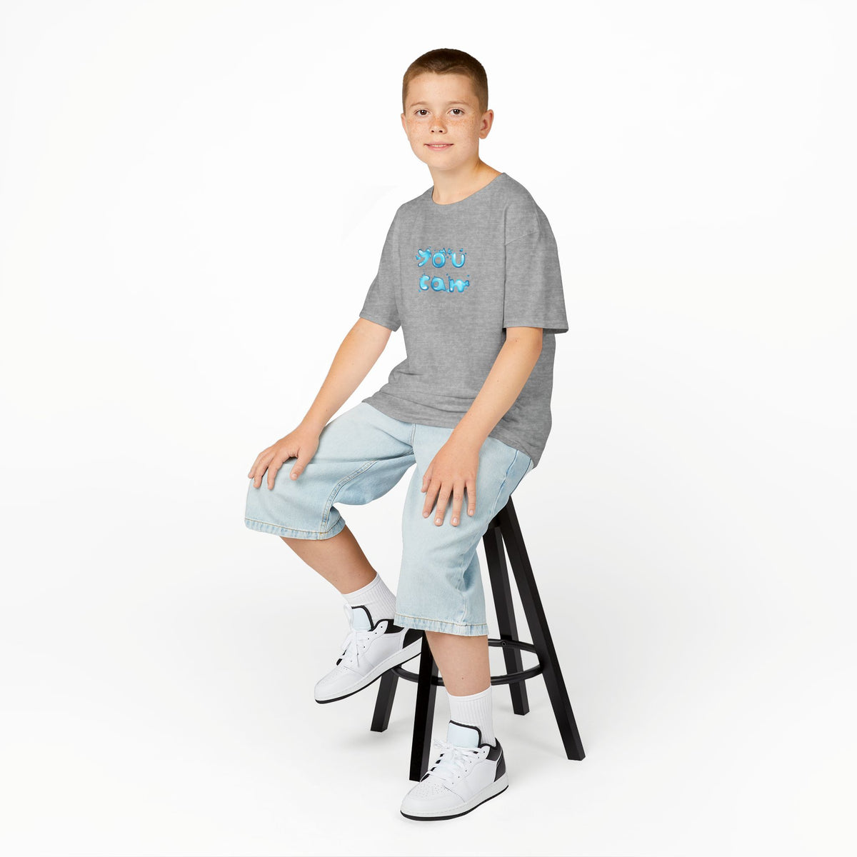 You can if you want it badly enough - Youth / Kids Heavy Cotton™ Tee