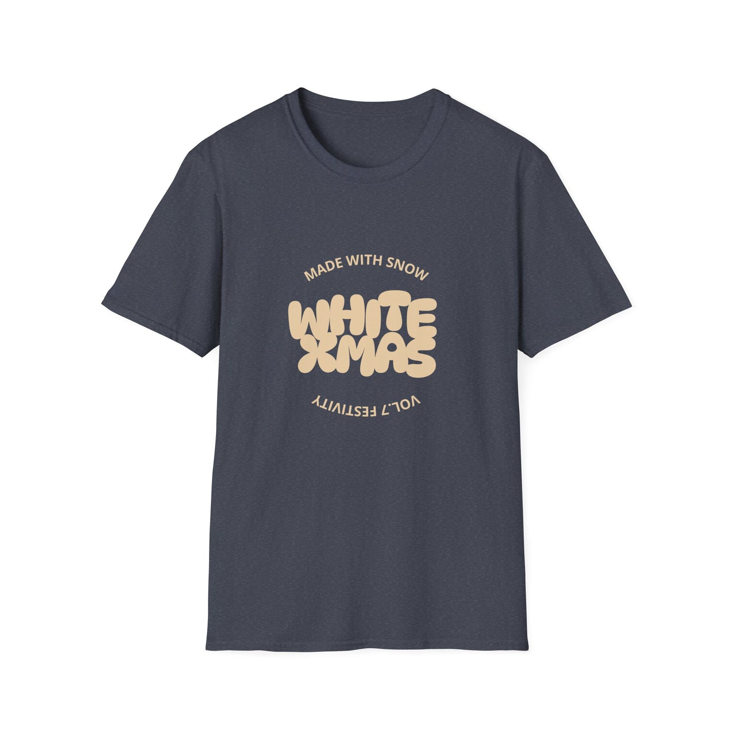 White Xmas - Unisex Softstyle T-Shirt