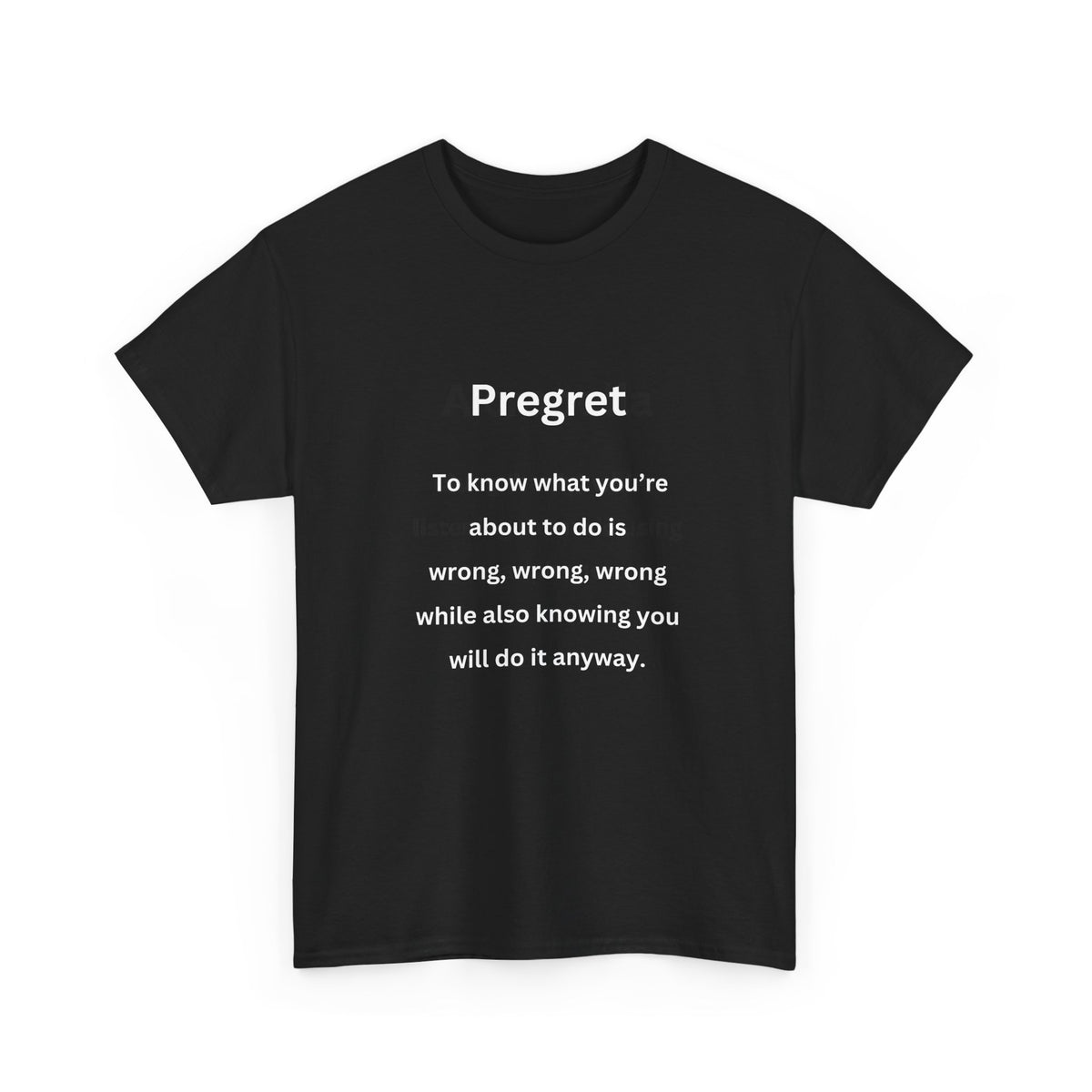 Pregret - Urban Words - Unisex Heavy Cotton Tee