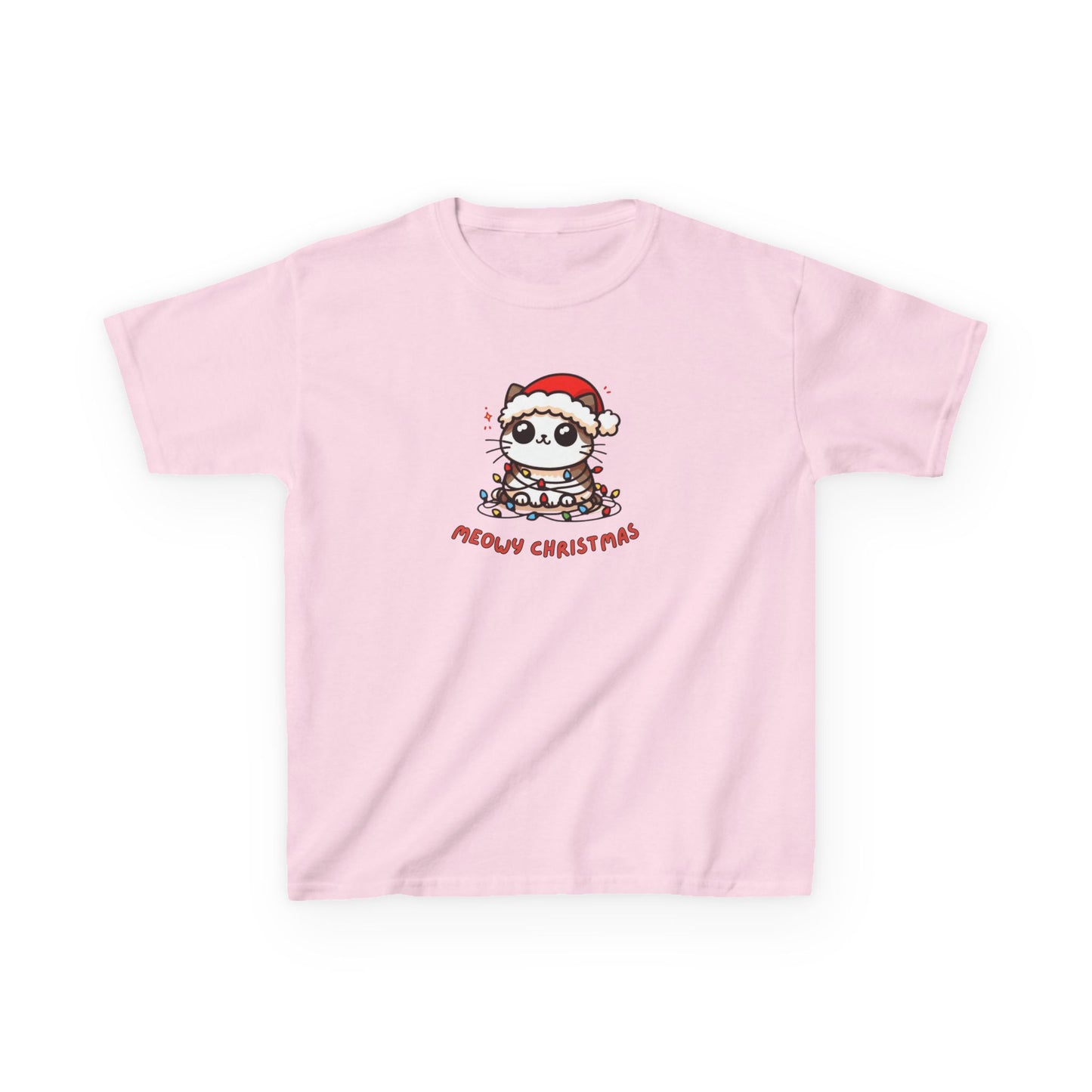 Meowy Christmas - Youth / Kids Heavy Cotton™ Tee