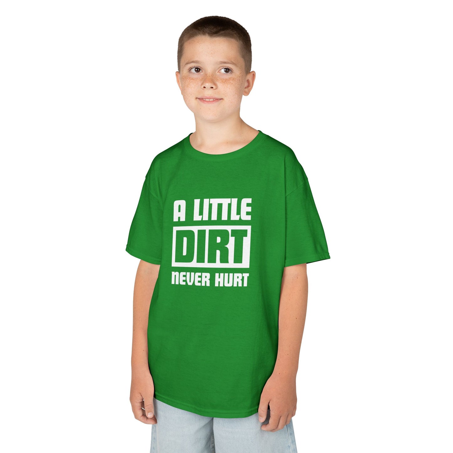 A little dirt never hurt - Youth / Kids Heavy Cotton™ Tee