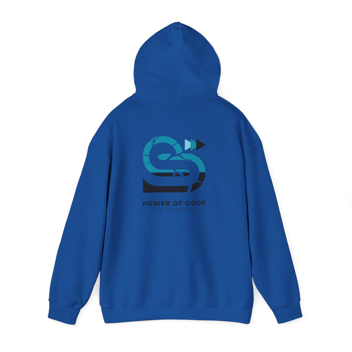 Power of Code (printed on back) - Unisex Heavy Blend™ Hooded Sweatshirt