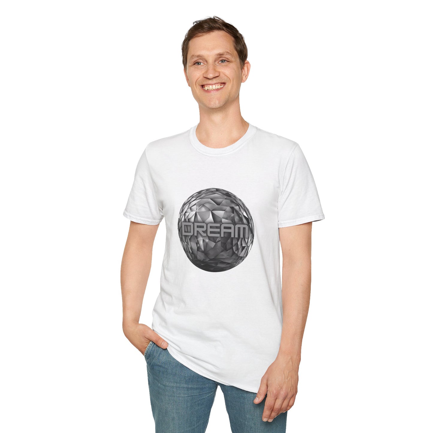Dream ball - Statement Graphic - Unisex Softstyle T-Shirt