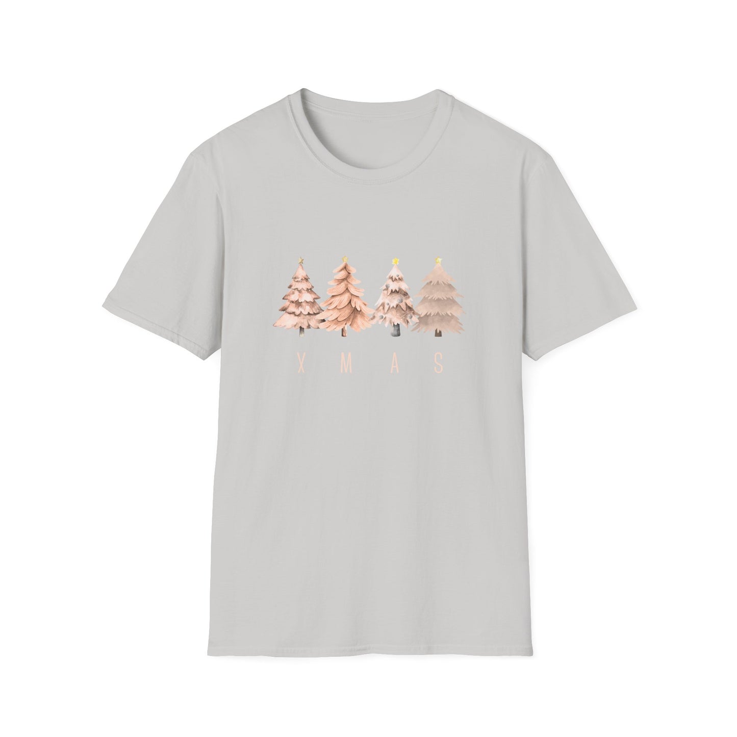 XMAS trees (Neutral) - Unisex Softstyle T-Shirt