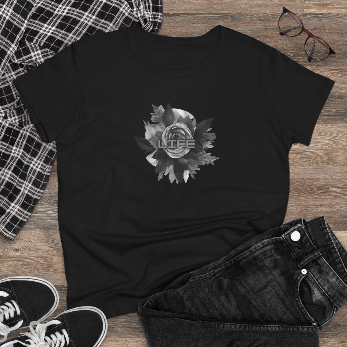 Life - Women's Midweight Cotton Tee