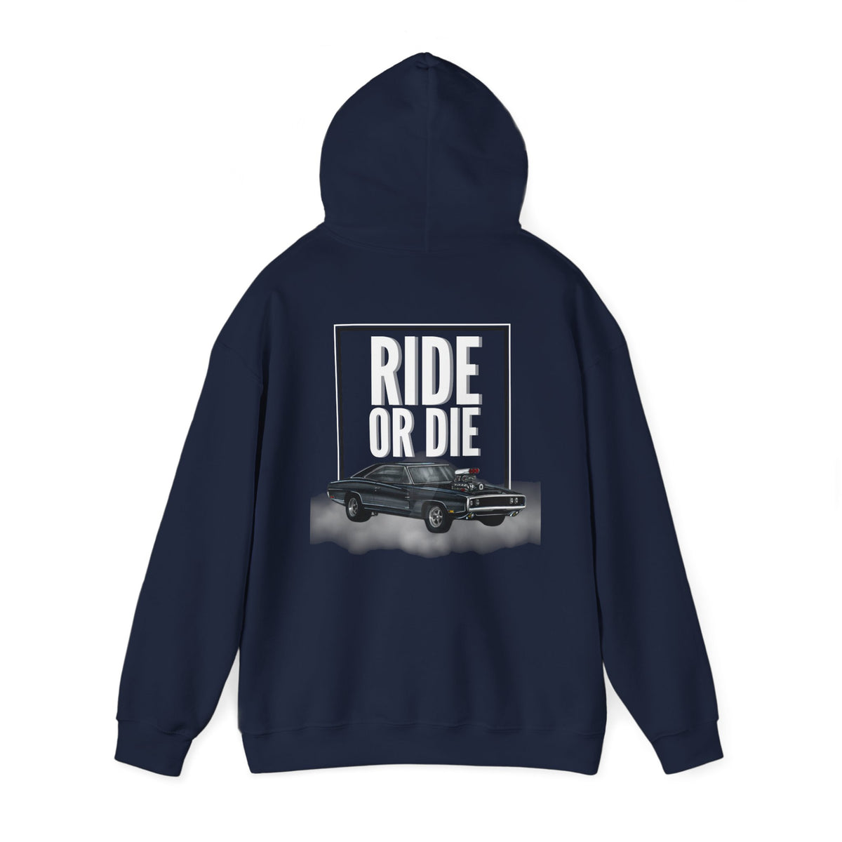Ride or Die (printed on back) - Modern Vibes - Unisex Heavy Blend™ Hooded Sweatshirt