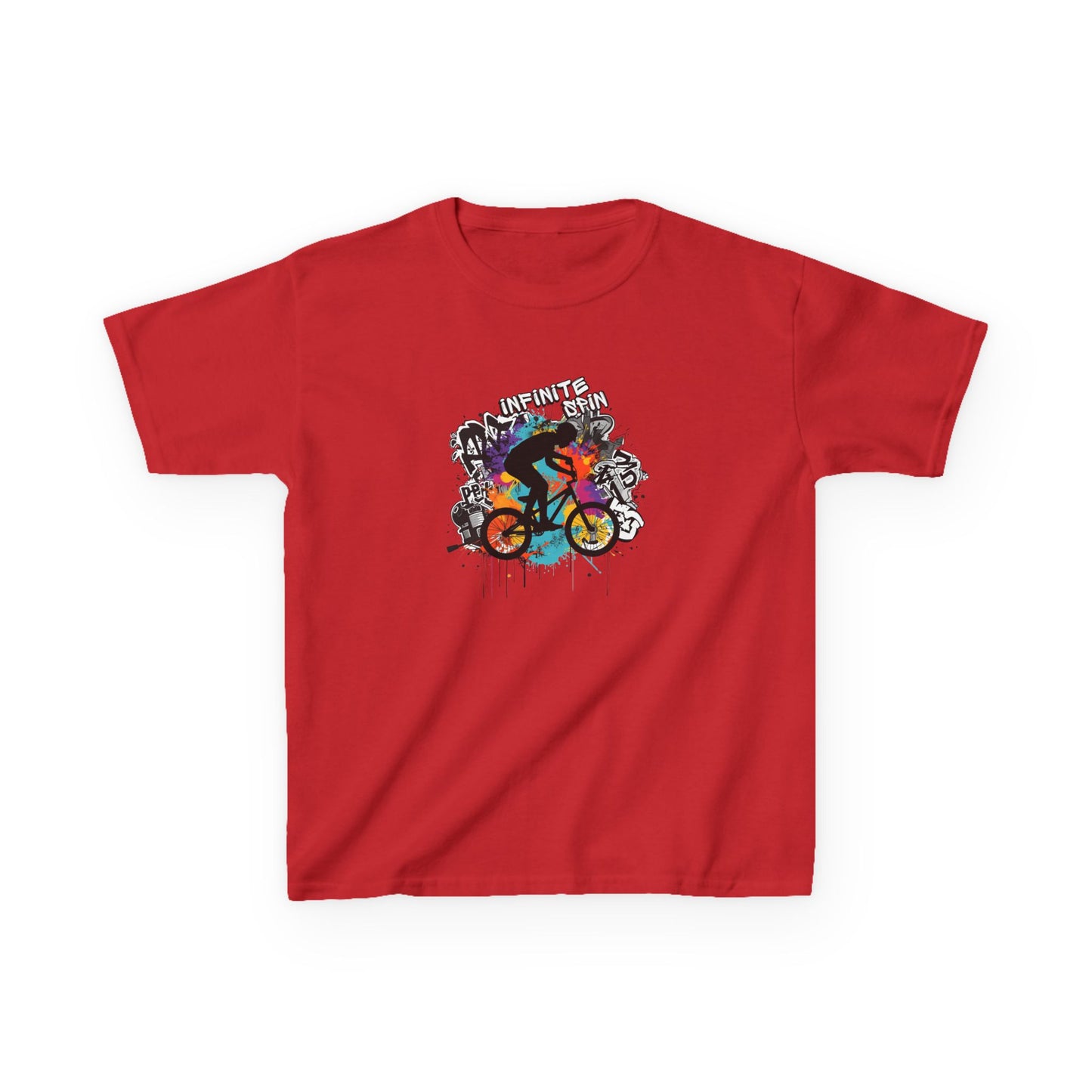 Infinite Spin (bike) - Youth / Kids Heavy Cotton™ Tee
