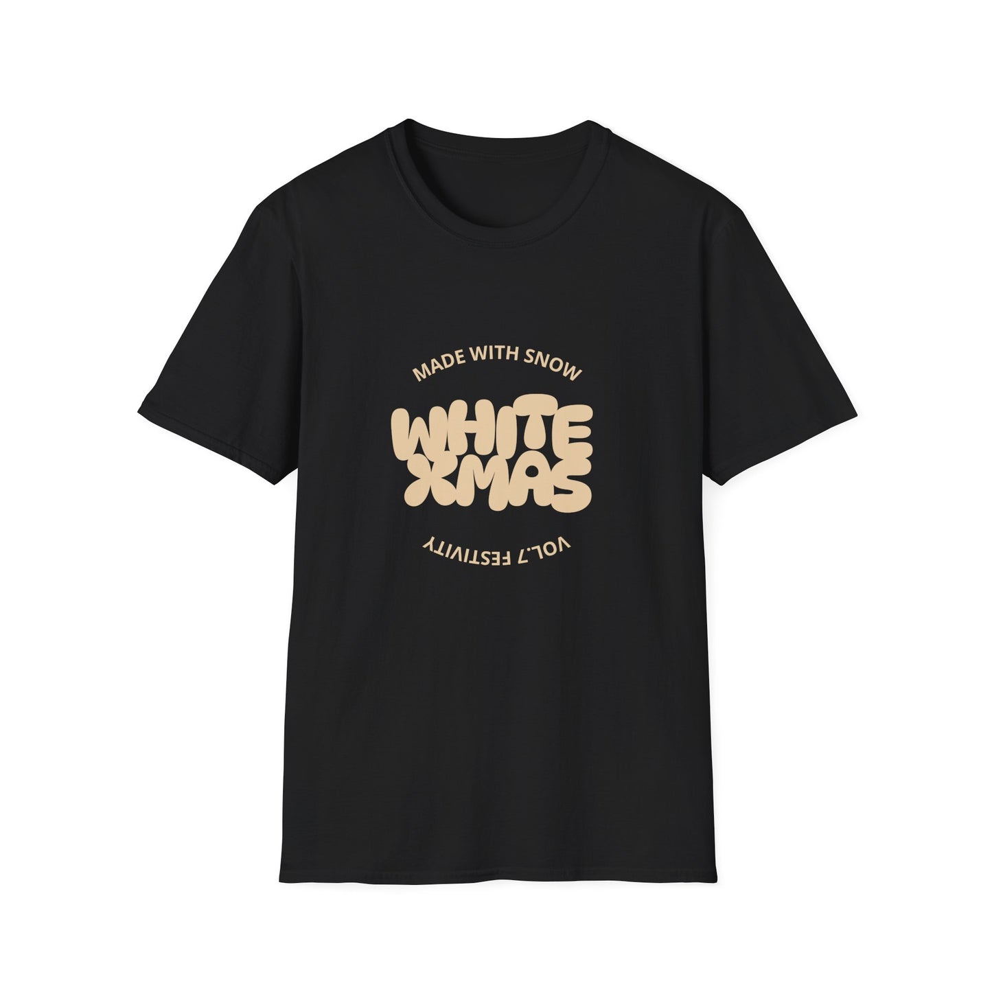 White Xmas - Unisex Softstyle T-Shirt
