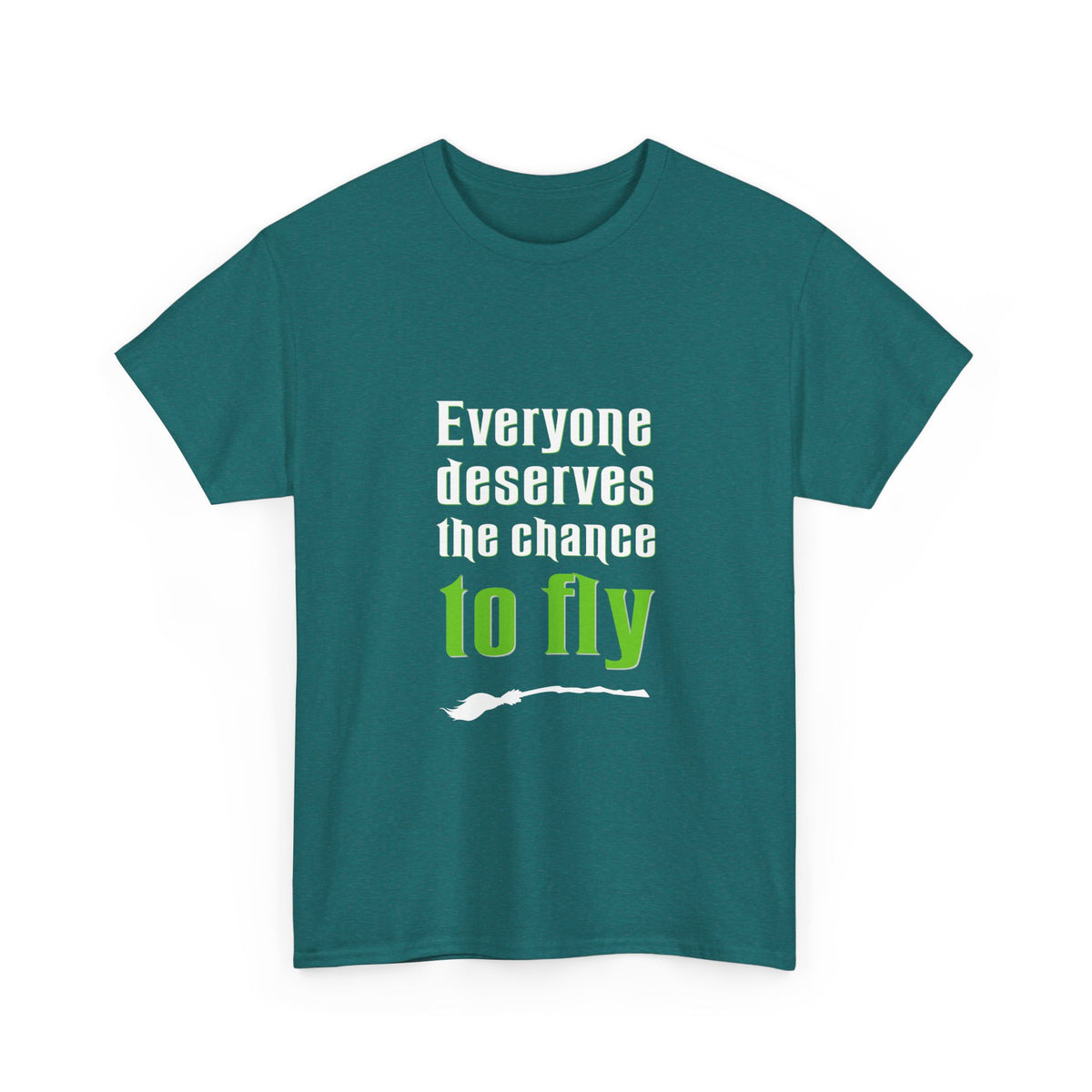Everyone deserves a chance to fly (Wicked) - Unisex Heavy Cotton Tee