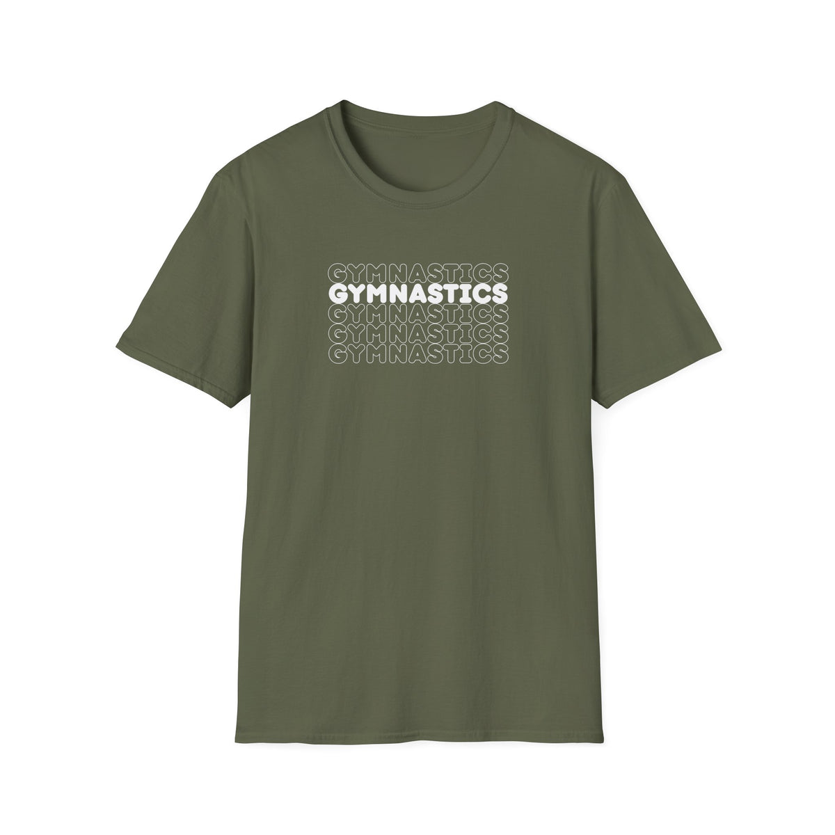 Gymnastics x 5 - Unisex Softstyle T-Shirt