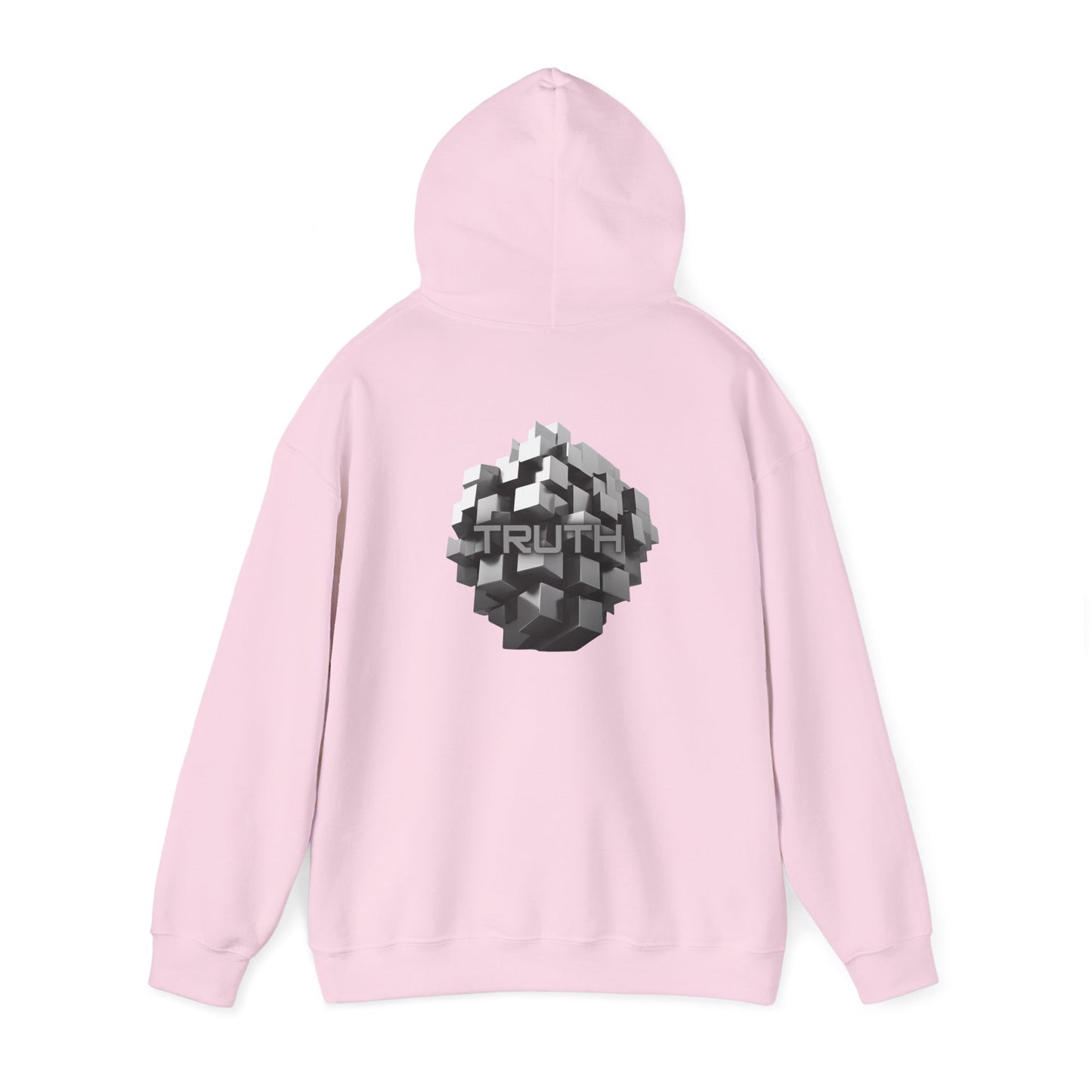 Truth (printed on back) - Statement Graphic - Unisex Heavy Blend™ Hooded Sweatshirt