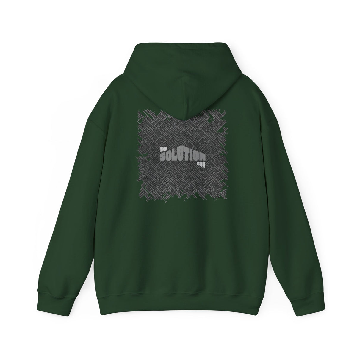 The Solution Guy (printed on back) - Modern Vibes - Unisex Heavy Blend™ Hooded Sweatshirt