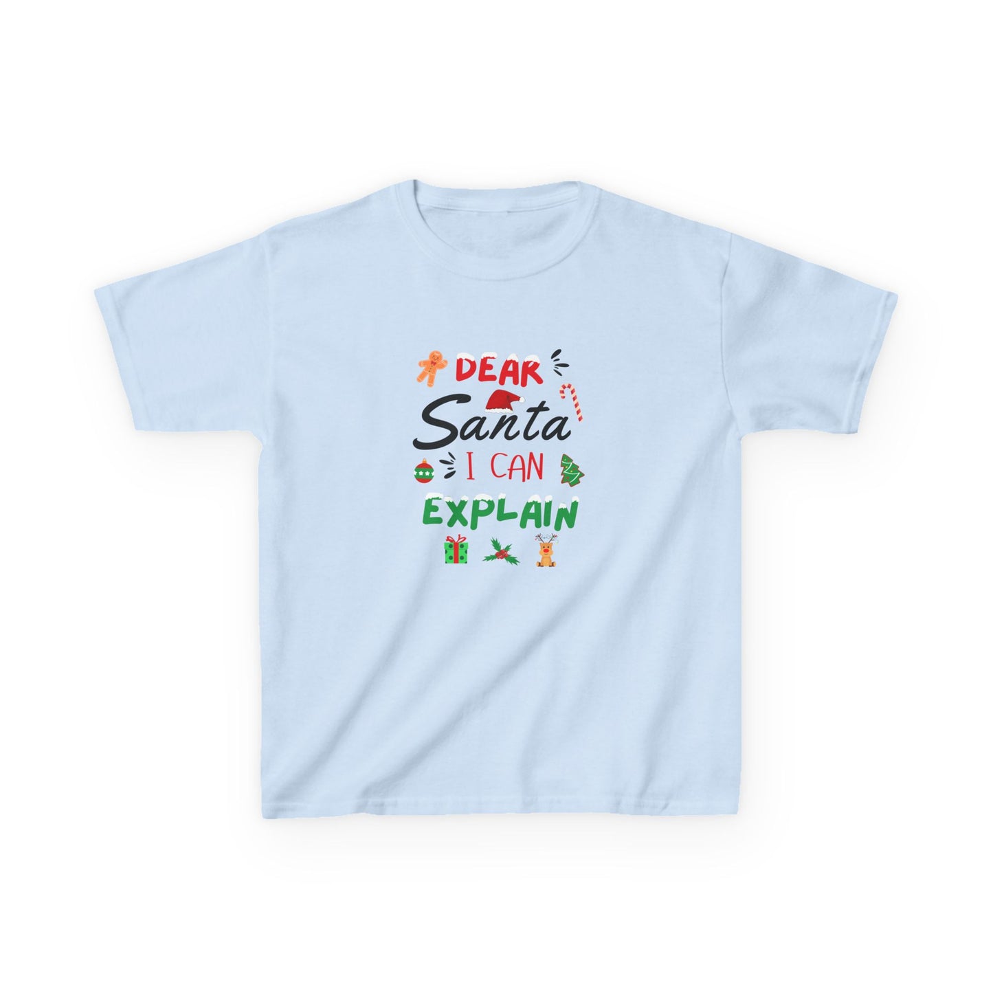 Dear Santa, I can explain - Youth/Kids Heavy Cotton Tee