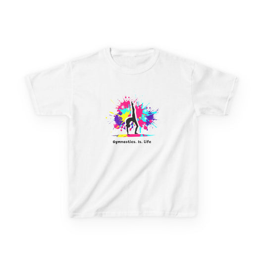 Gymnastics is Life - Kids Heavy Cotton™ Tee