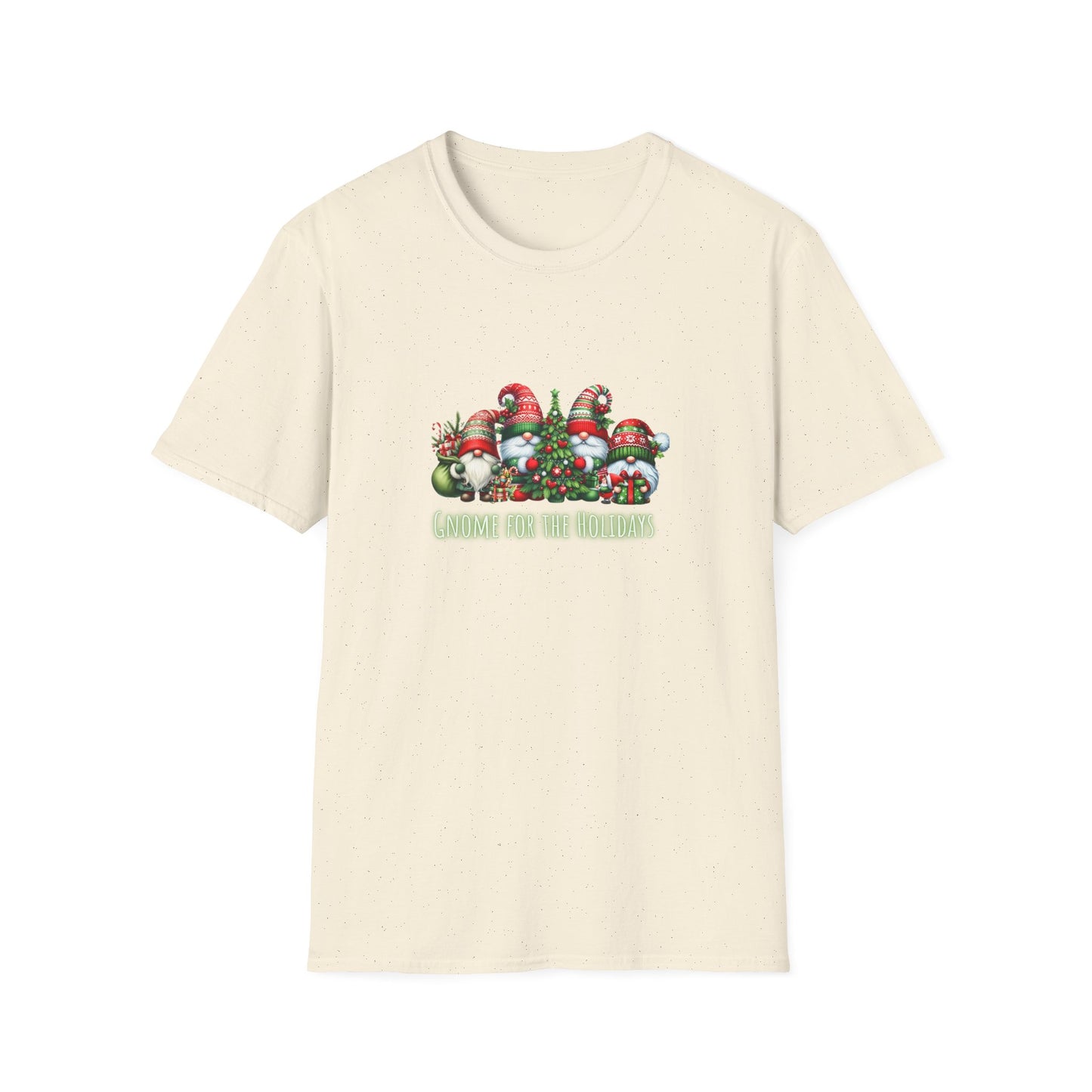 Gnome for the holidays - Unisex Softstyle T-Shirt
