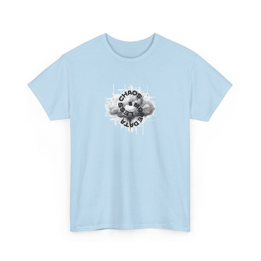 Less Chaos, More Data - Unisex Heavy Cotton Tee