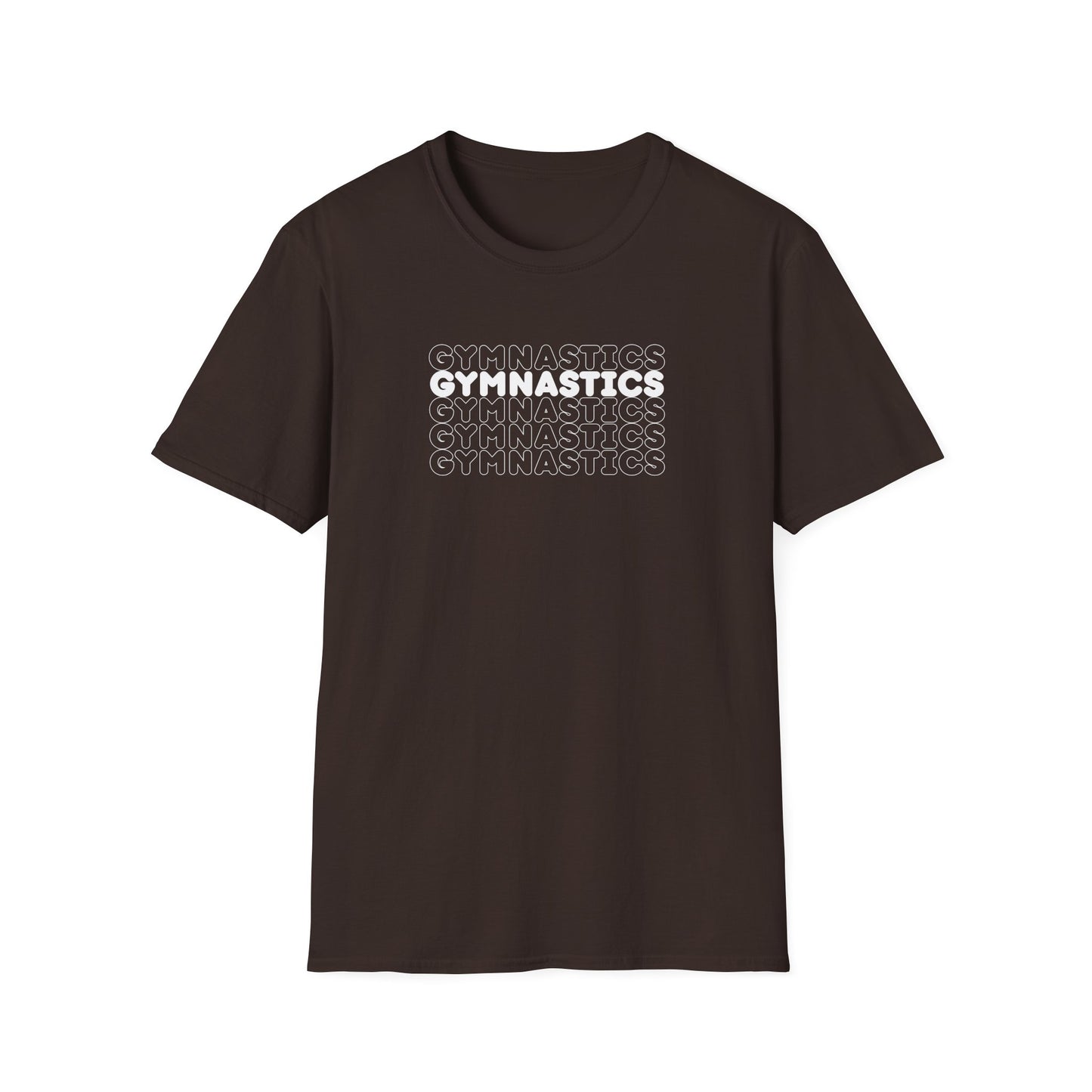 Gymnastics x 5 - Unisex Softstyle T-Shirt