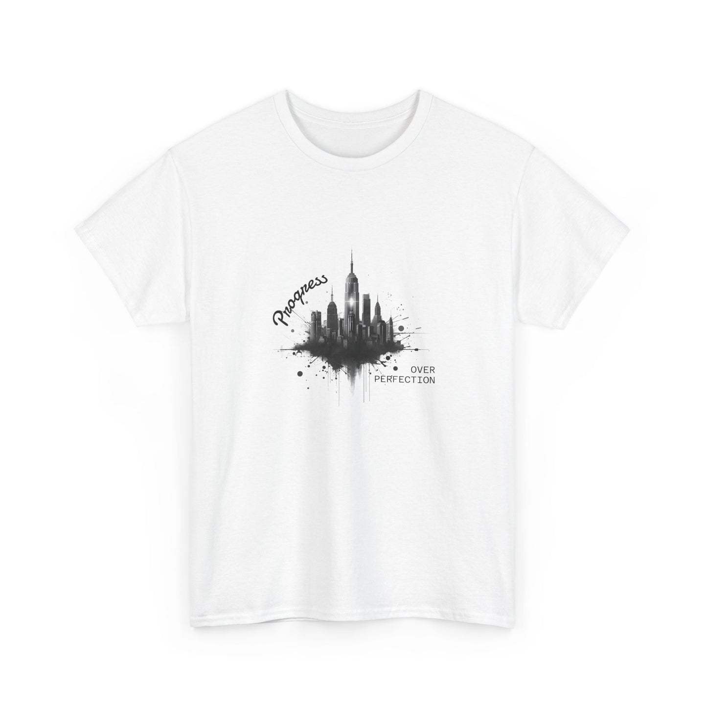 Progress over perfection - Unisex Heavy Cotton Tee