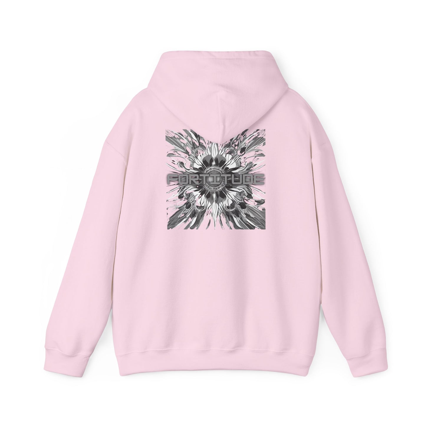 Fortitude (printed on back) - Statement Graphic - Unisex Heavy Blend™ Hooded Sweatshirt