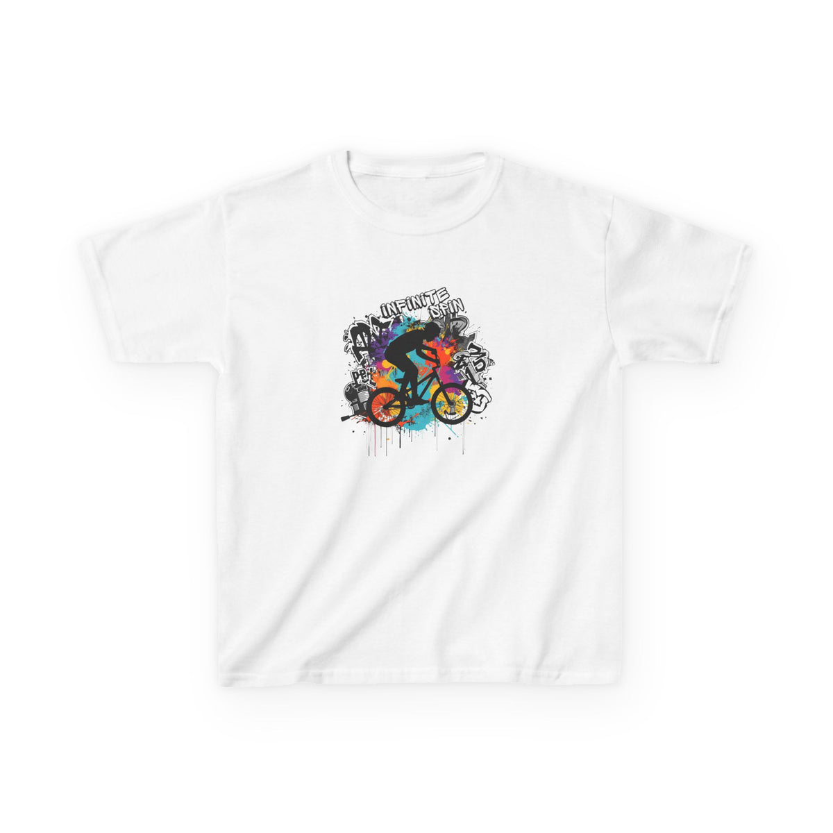 Infinite Spin (bike) - Youth / Kids Heavy Cotton™ Tee