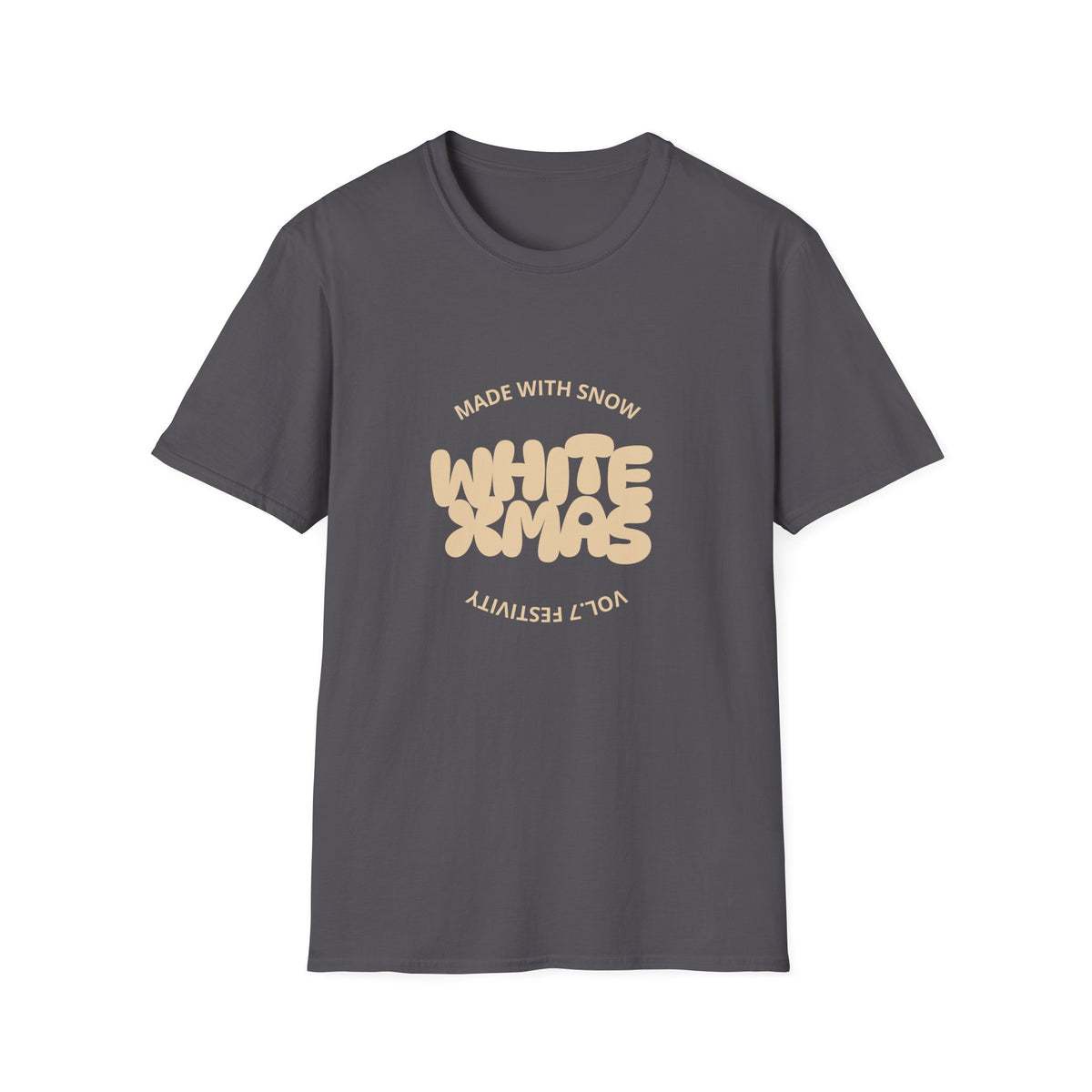 White Xmas - Unisex Softstyle T-Shirt