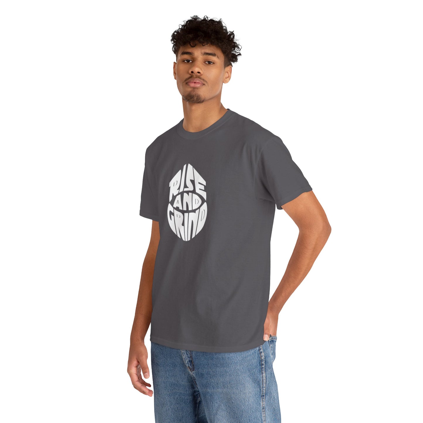 Rise and Grind - Unisex Heavy Cotton Tee