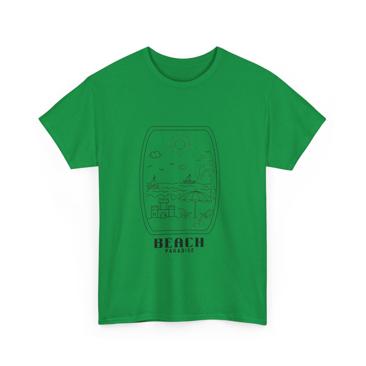 Beach Paradise - Unisex Heavy Cotton Tee