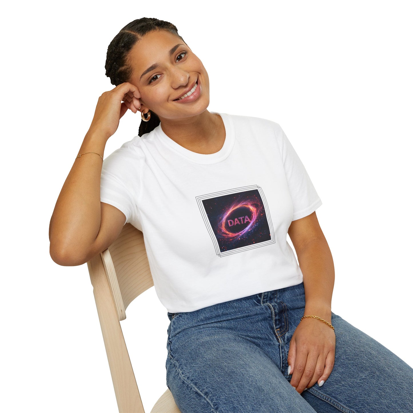 Data Black Hole - Unisex Softstyle T-Shirt